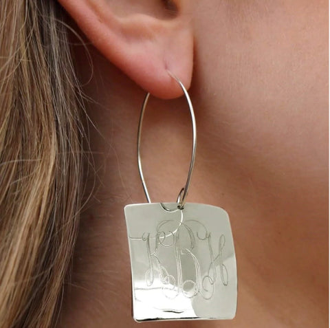 Lorelei Monogram Earrings