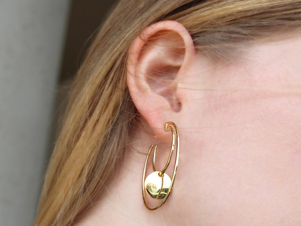 Holly Monogram Earrings